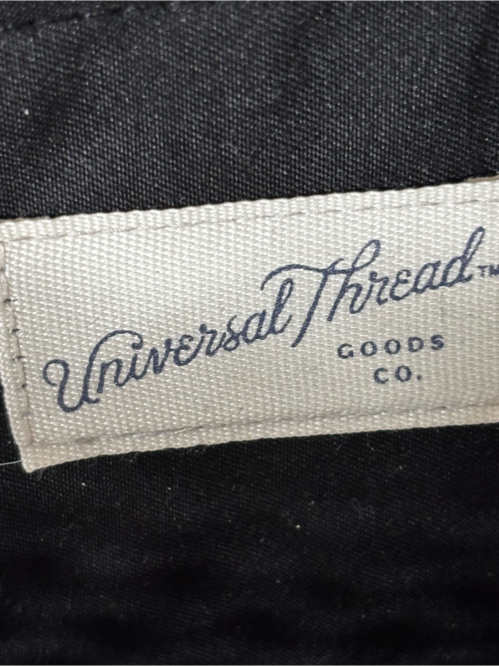 Universal Thread Black and Tan Woven Crossbody Belt Bag - Picture 3 of 7